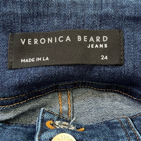 Veronica Beard Katherine Corset High Rise Waist Skinny Jeans Size 24 New - Picture 9 of 15
